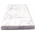 White marble door threshold marble border